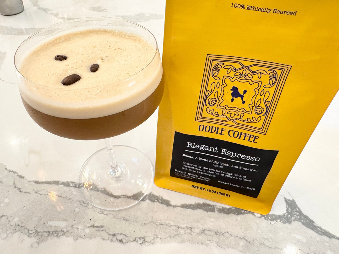 Elegant Espresso Martini with Oodle Coffee “Elegant Espresso”