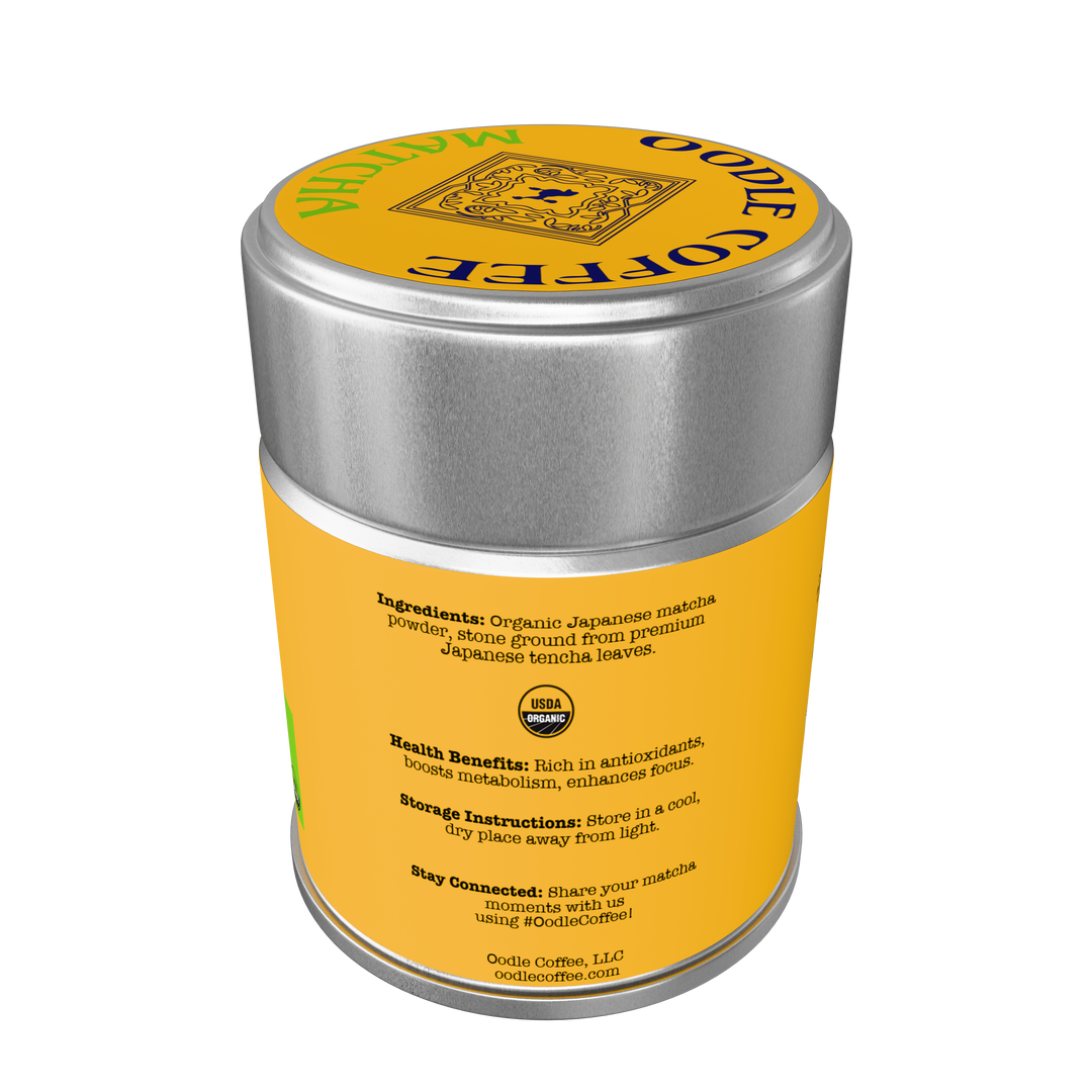Oodle Coffee Organic Matcha Green Tea Powder Ingredients