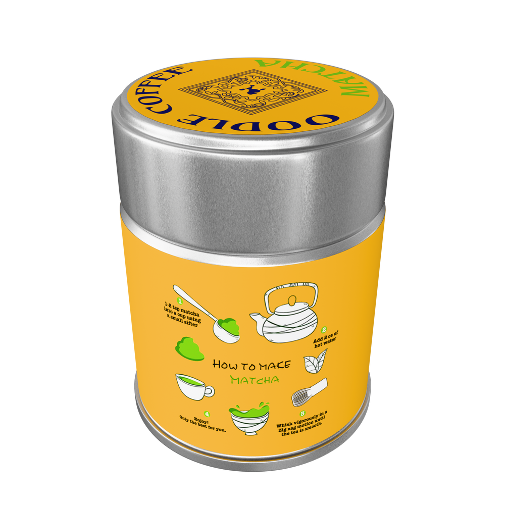 Oodle Coffee Organic Matcha Green Tea Powder Instructions