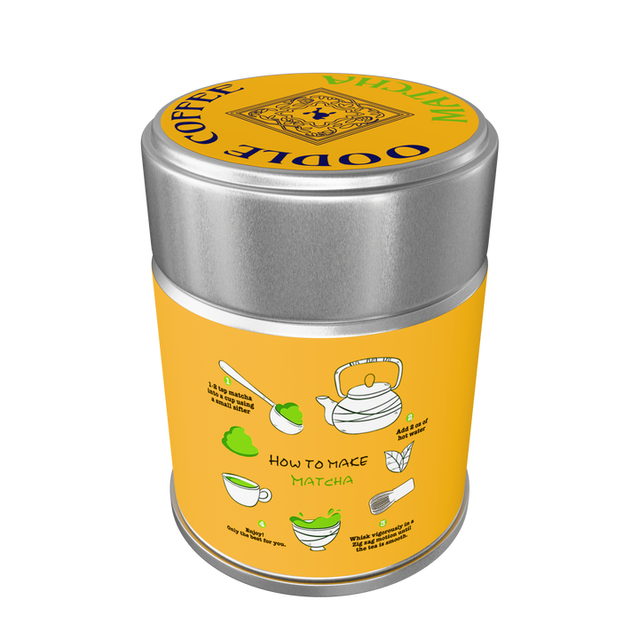 Oodle Coffee Organic Matcha Green Tea Powder Instructions