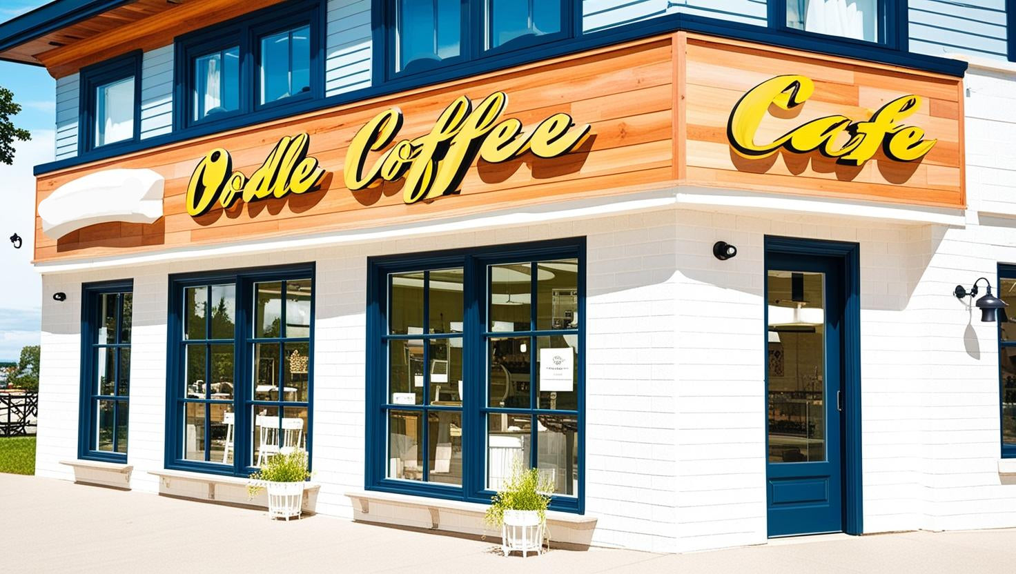 Oodle Coffee Cafe Exterior