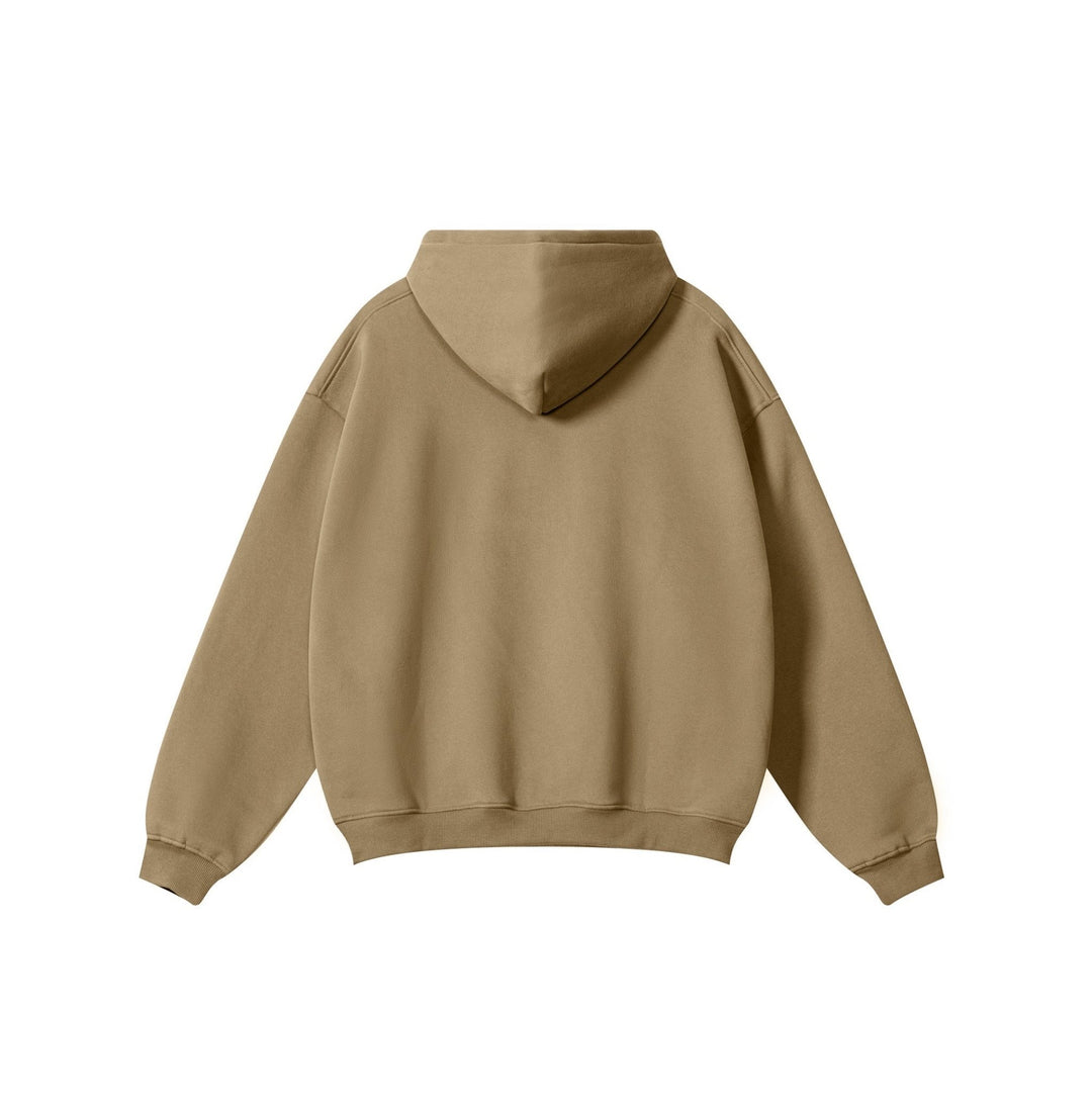 Oodle Cozy Hoodie - Color: Café au lait - Back View