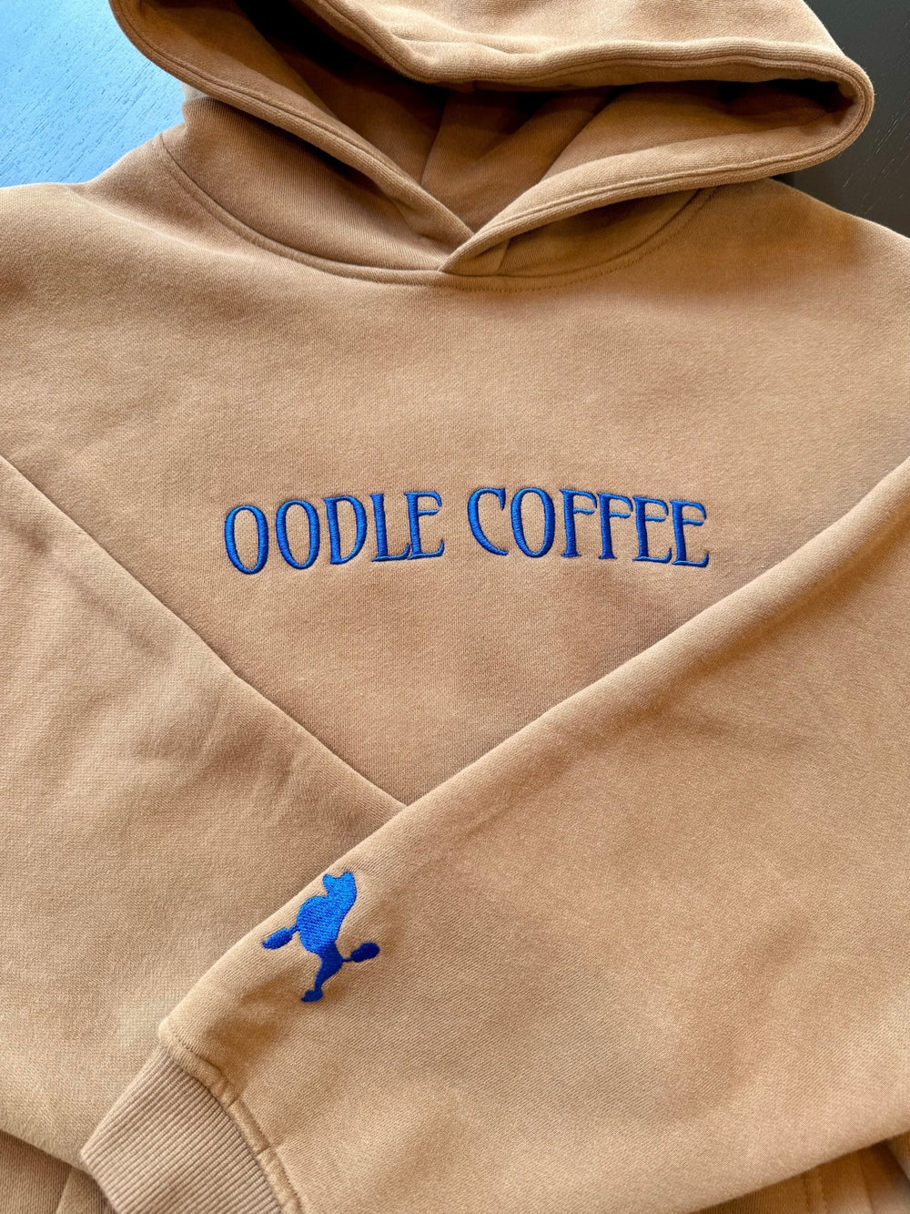 Oodle Cozy Hoodie - Color: Café au lait - Physical View