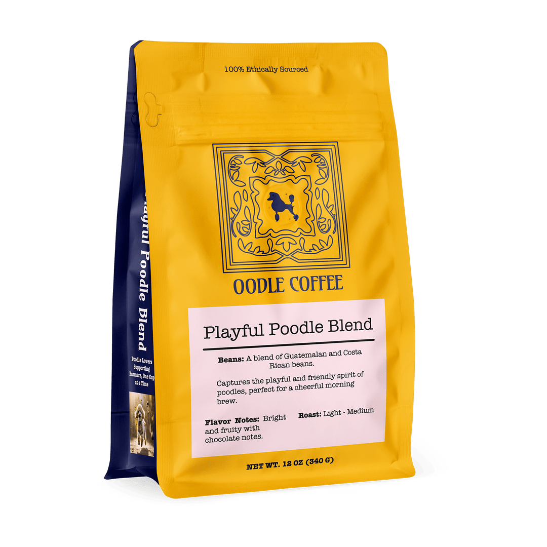 Playful Poodle Blend Bag Front View