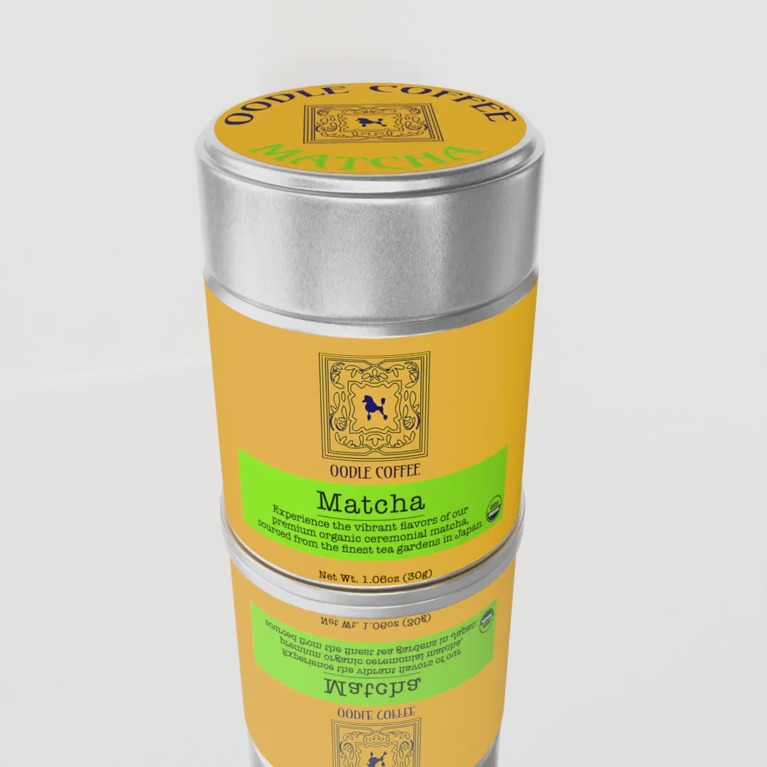 Oodle Coffee Organic Matcha Green Tea Powder 360 View