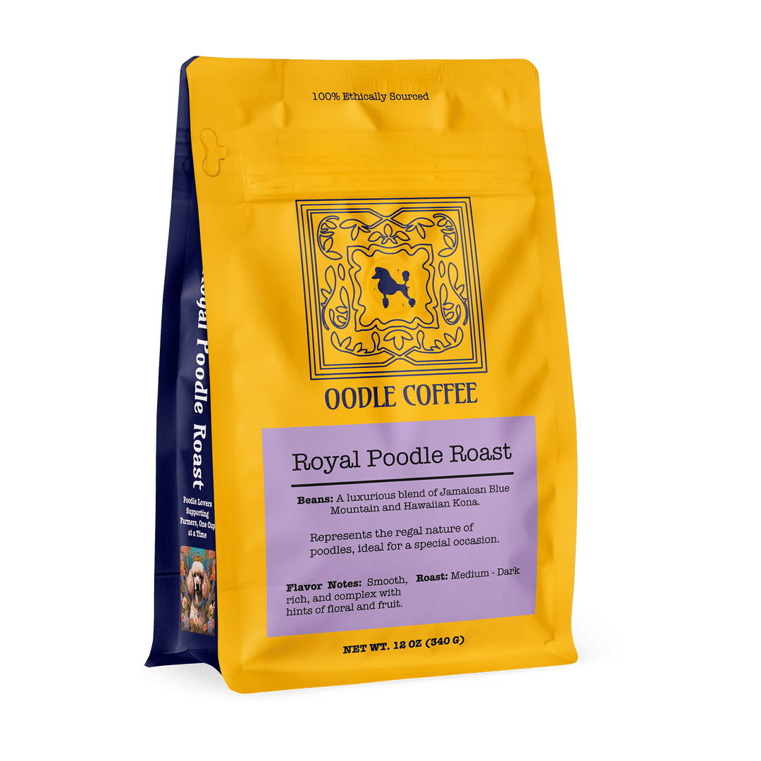 Royal Poodle Roast Bag Front View