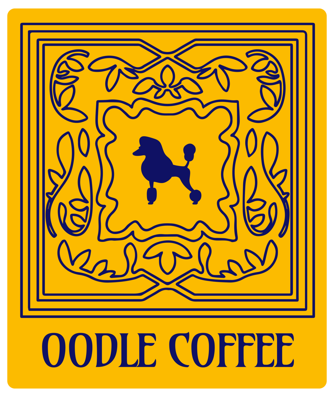 Standard Collection Logo Sticker - Oodle Coffee